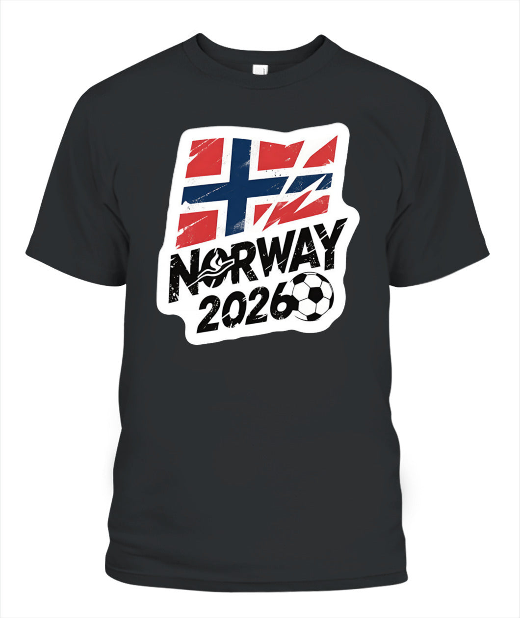 ✨From Every Fan, For Every Match✨-Norway 2026 Tournament Football Shirt | Norwegian Flag Country Supporter Tee