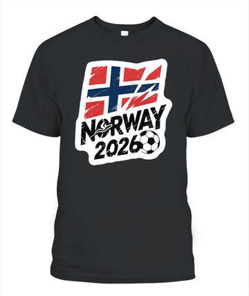 ✨From Every Fan, For Every Match✨-Norway 2026 Tournament Football Shirt | Norwegian Flag Country Supporter Tee