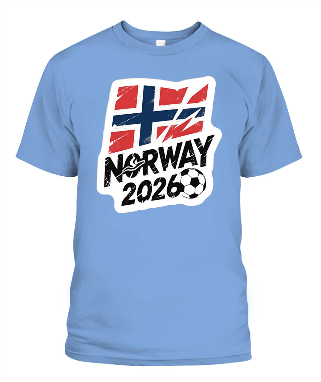 ✨From Every Fan, For Every Match✨-Norway 2026 Tournament Football Shirt | Norwegian Flag Country Supporter Tee