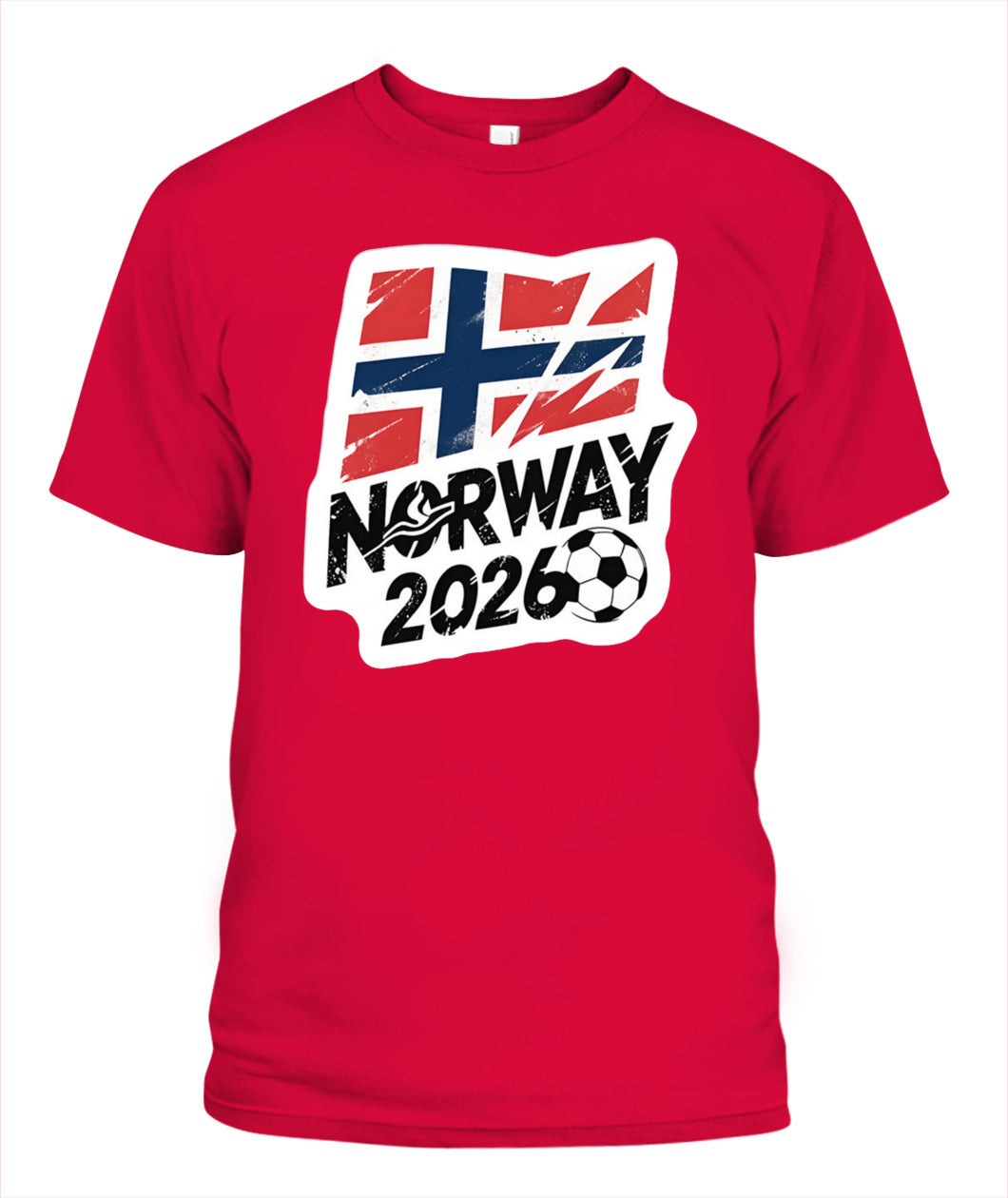 ✨From Every Fan, For Every Match✨-Norway 2026 Tournament Football Shirt | Norwegian Flag Country Supporter Tee