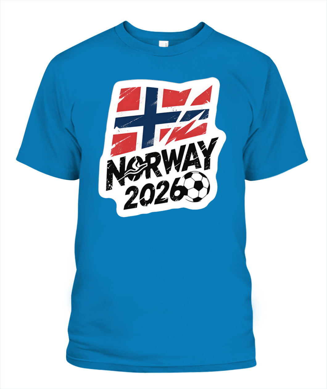 ✨From Every Fan, For Every Match✨-Norway 2026 Tournament Football Shirt | Norwegian Flag Country Supporter Tee