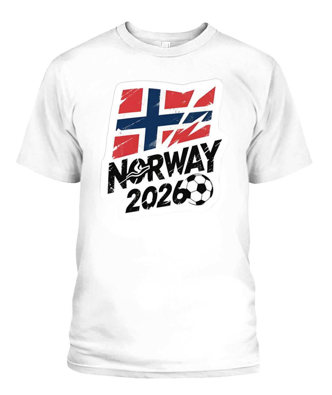 ✨From Every Fan, For Every Match✨-Norway 2026 Tournament Football Shirt | Norwegian Flag Country Supporter Tee