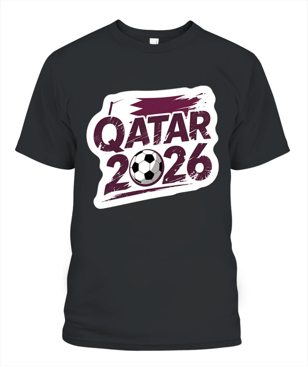 ✨From Every Fan, For Every Match✨-Qatar 2026 Tournament Football Shirt | Qatar Soccer 2026 Fan T-Shirt - Qatari Pride National Graphic Tee