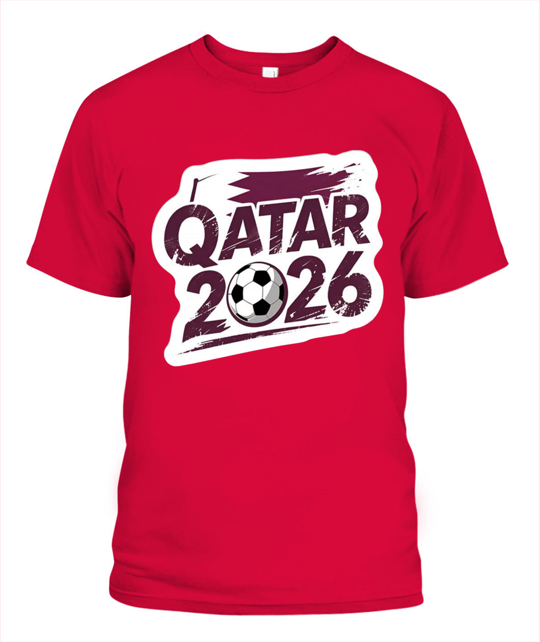 ✨From Every Fan, For Every Match✨-Qatar 2026 Tournament Football Shirt | Qatar Soccer 2026 Fan T-Shirt - Qatari Pride National Graphic Tee