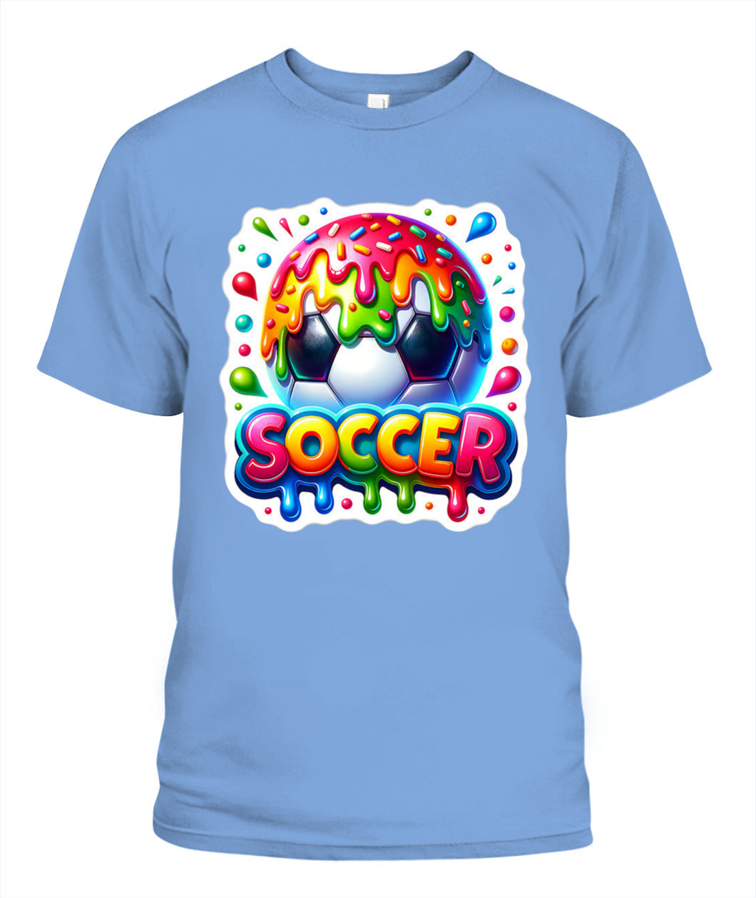 ✨From Every Fan, For Every Match✨-Vibrant Cartoon Soccer Ball Shirt