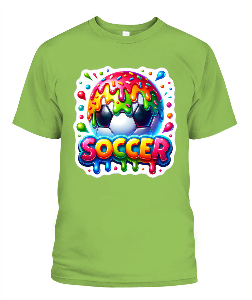 ✨From Every Fan, For Every Match✨-Vibrant Cartoon Soccer Ball Shirt