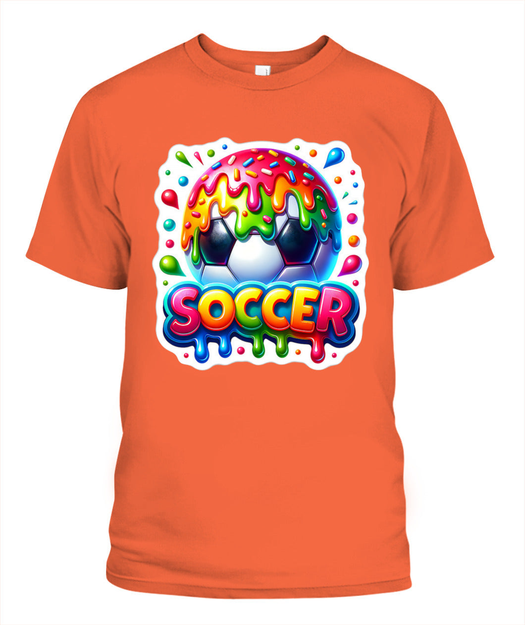 ✨From Every Fan, For Every Match✨-Vibrant Cartoon Soccer Ball Shirt