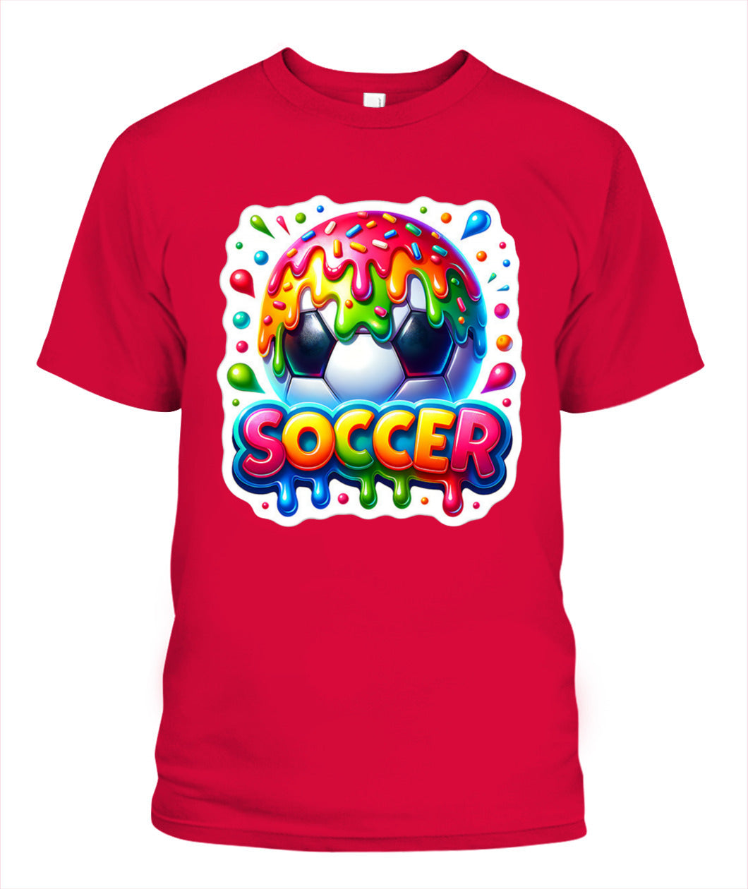 ✨From Every Fan, For Every Match✨-Vibrant Cartoon Soccer Ball Shirt