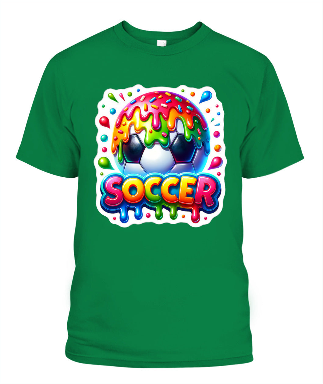 ✨From Every Fan, For Every Match✨-Vibrant Cartoon Soccer Ball Shirt