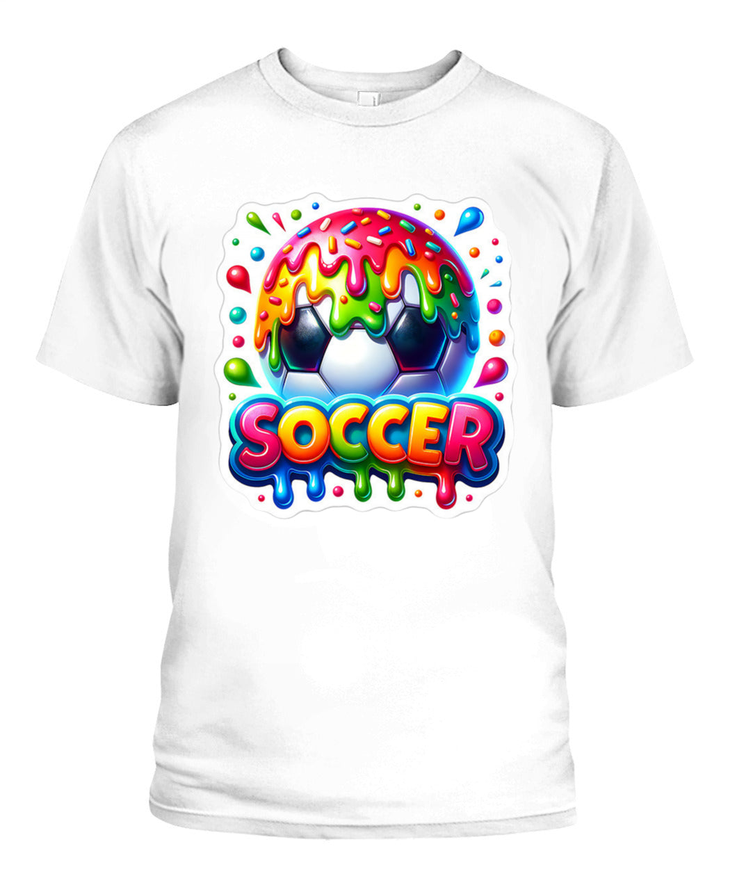 ✨From Every Fan, For Every Match✨-Vibrant Cartoon Soccer Ball Shirt