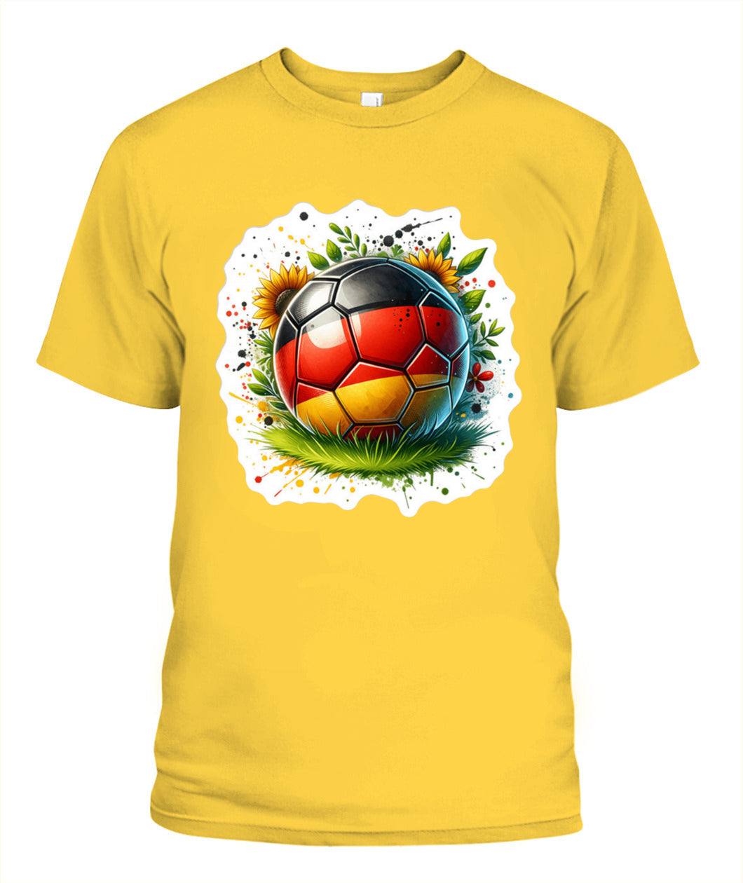 ✨From Every Fan, For Every Match✨-Germany 2026 Sunflower Football Shirt | Elegant Country Pride Supporter Tee