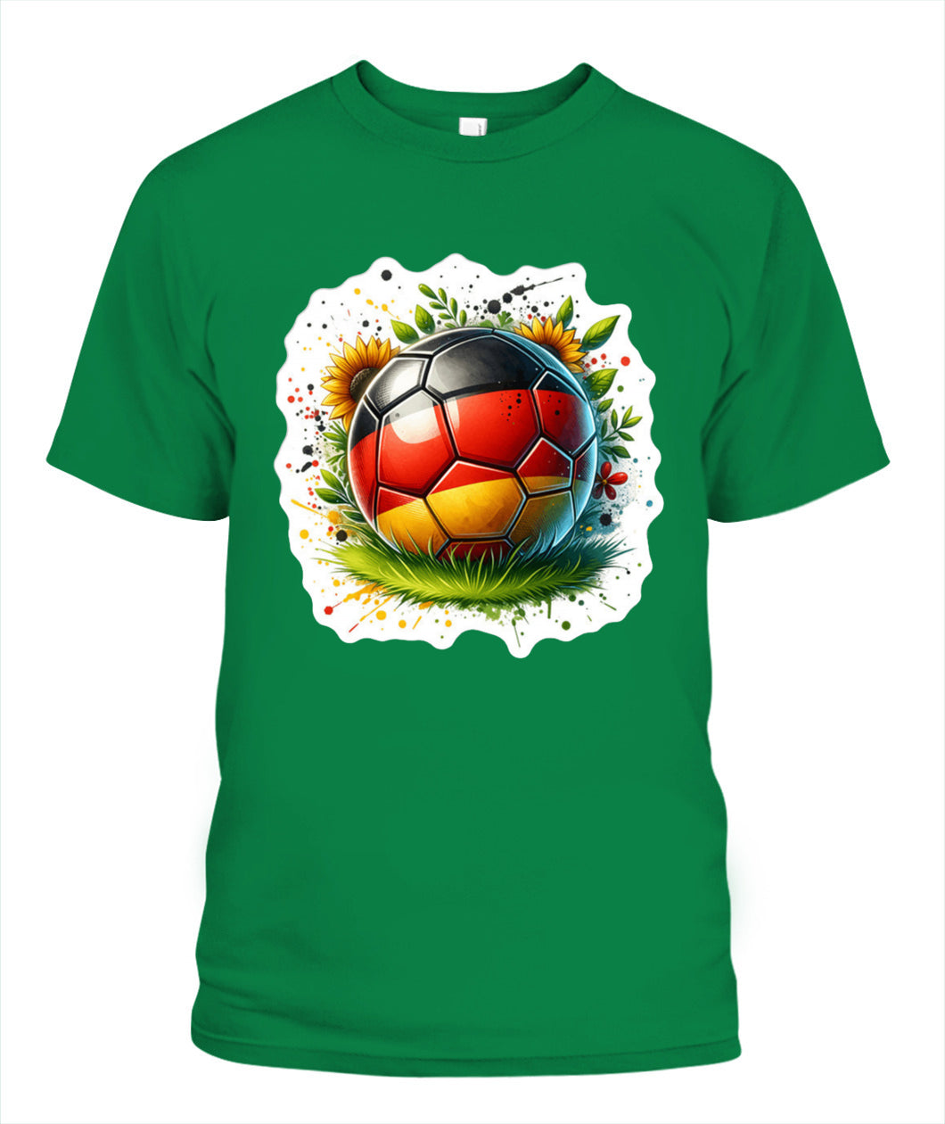✨From Every Fan, For Every Match✨-Germany 2026 Sunflower Football Shirt | Elegant Country Pride Supporter Tee
