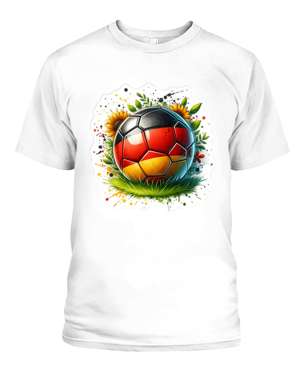 ✨From Every Fan, For Every Match✨-Germany 2026 Sunflower Football Shirt | Elegant Country Pride Supporter Tee