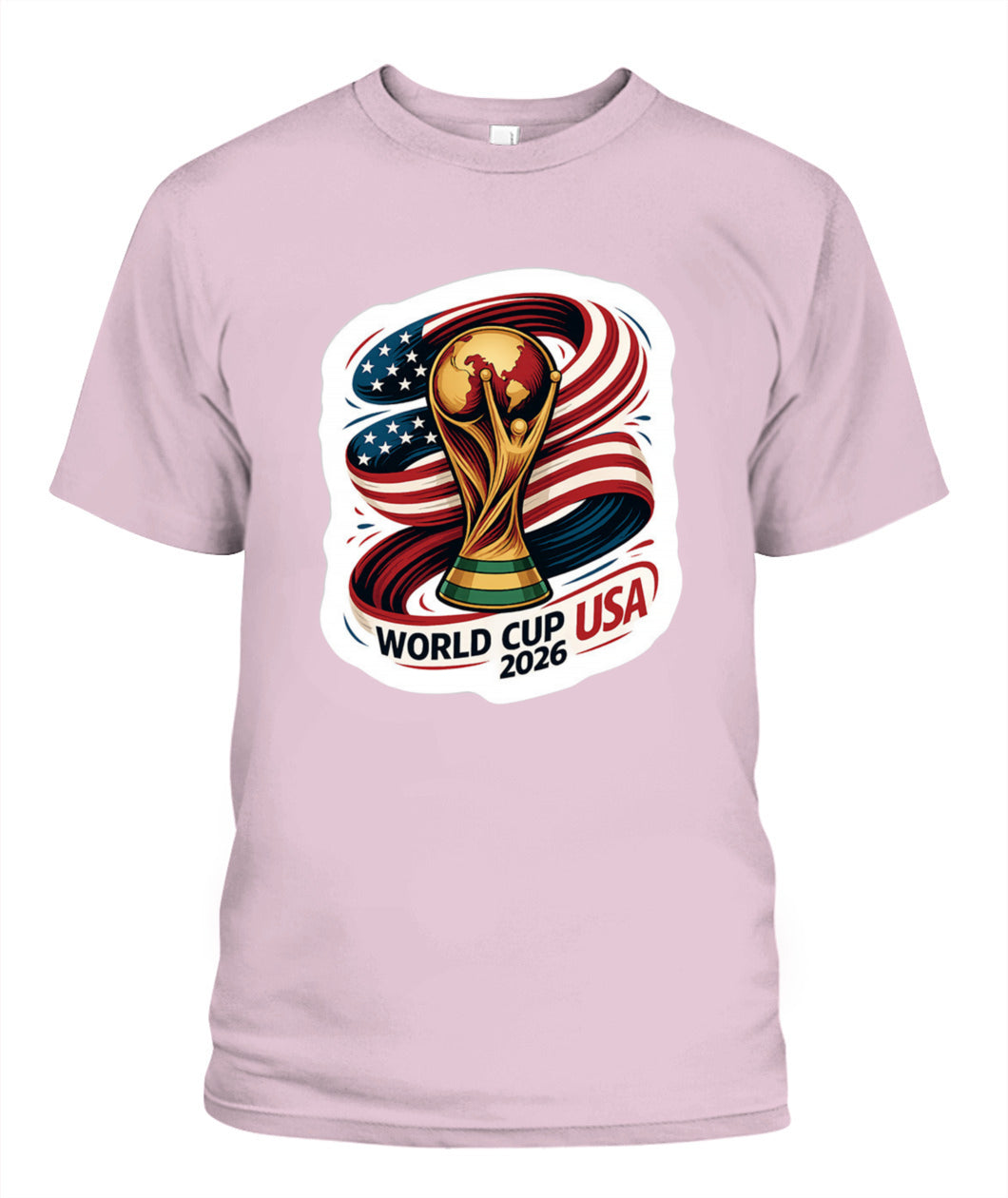 ✨From Every Fan, For Every Match✨-World Cup USA 2026 Gold Trophy T-Shirt - Official Host Nation Fan Tee