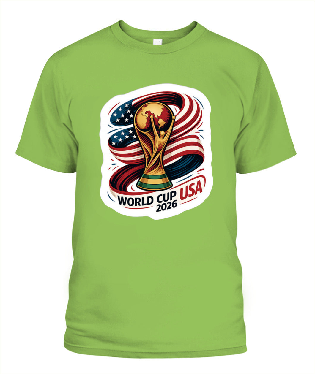 ✨From Every Fan, For Every Match✨-World Cup USA 2026 Gold Trophy T-Shirt - Official Host Nation Fan Tee