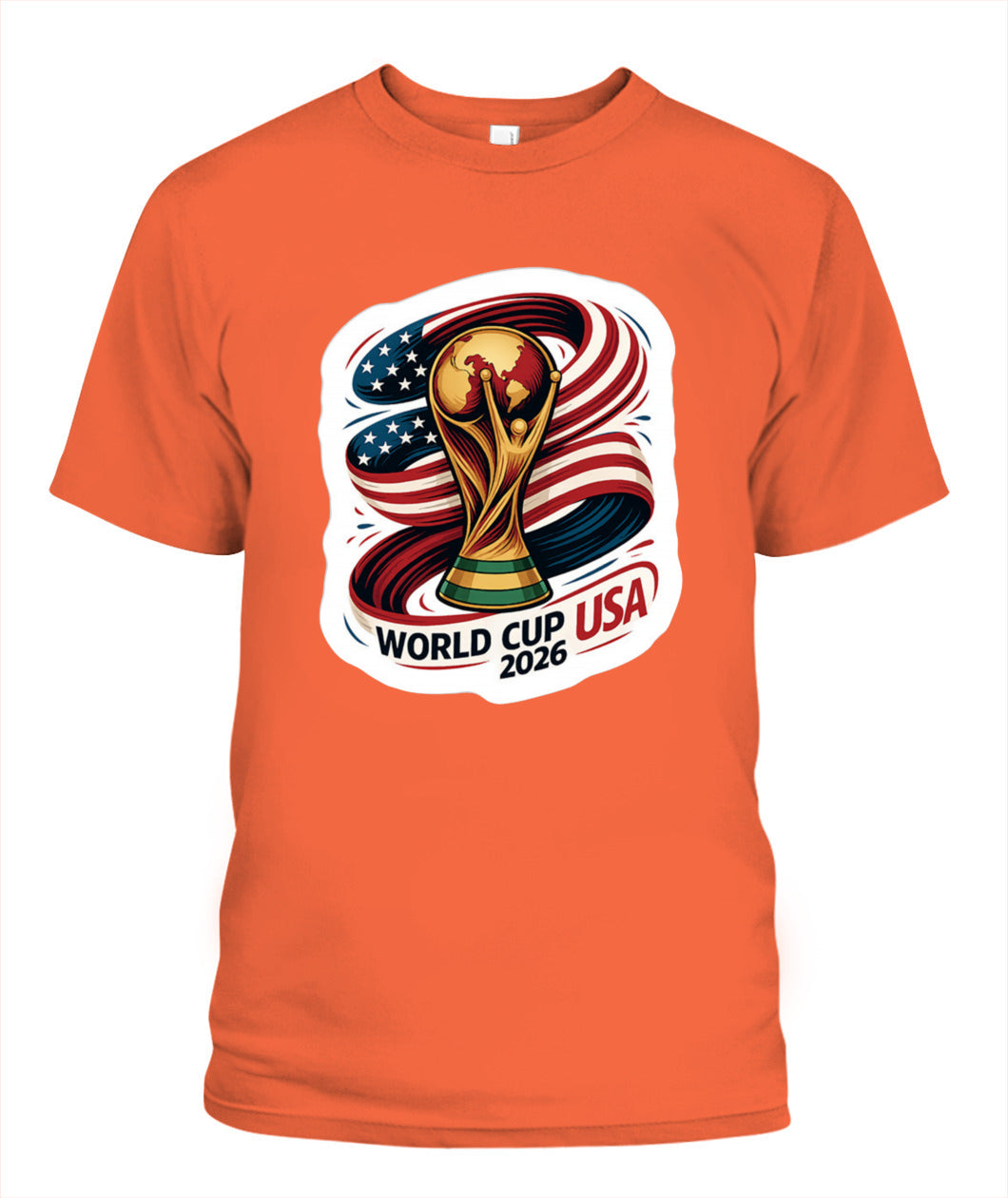 ✨From Every Fan, For Every Match✨-World Cup USA 2026 Gold Trophy T-Shirt - Official Host Nation Fan Tee