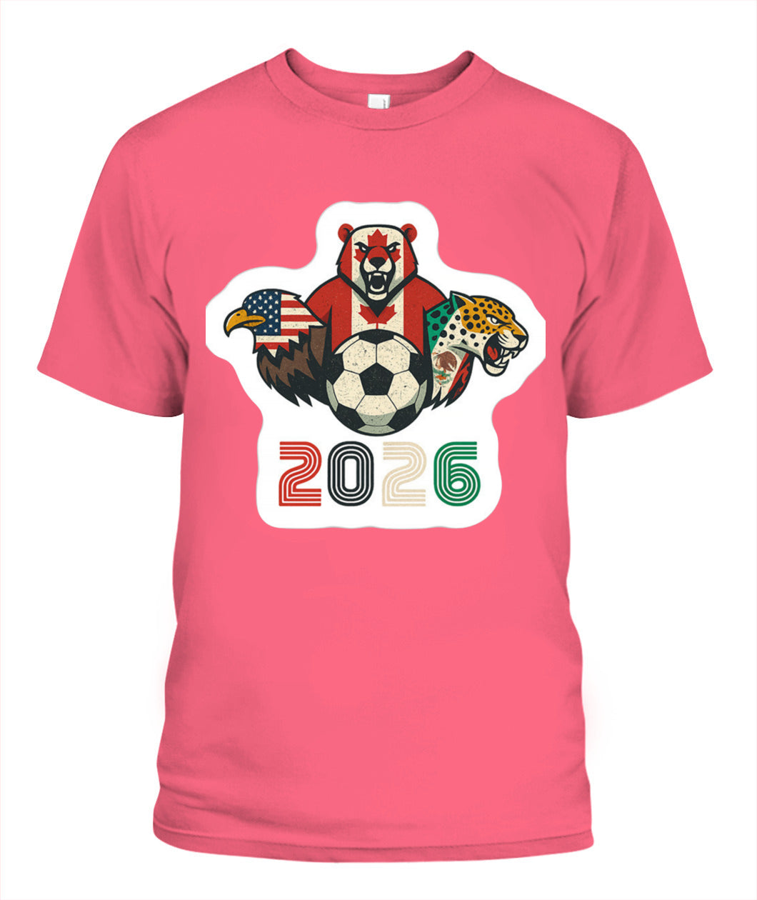 ✨From Every Fan, For Every Match✨-2026 World Cup United Host Nations T-Shirt - USA Canada Mexico Mascot Tee