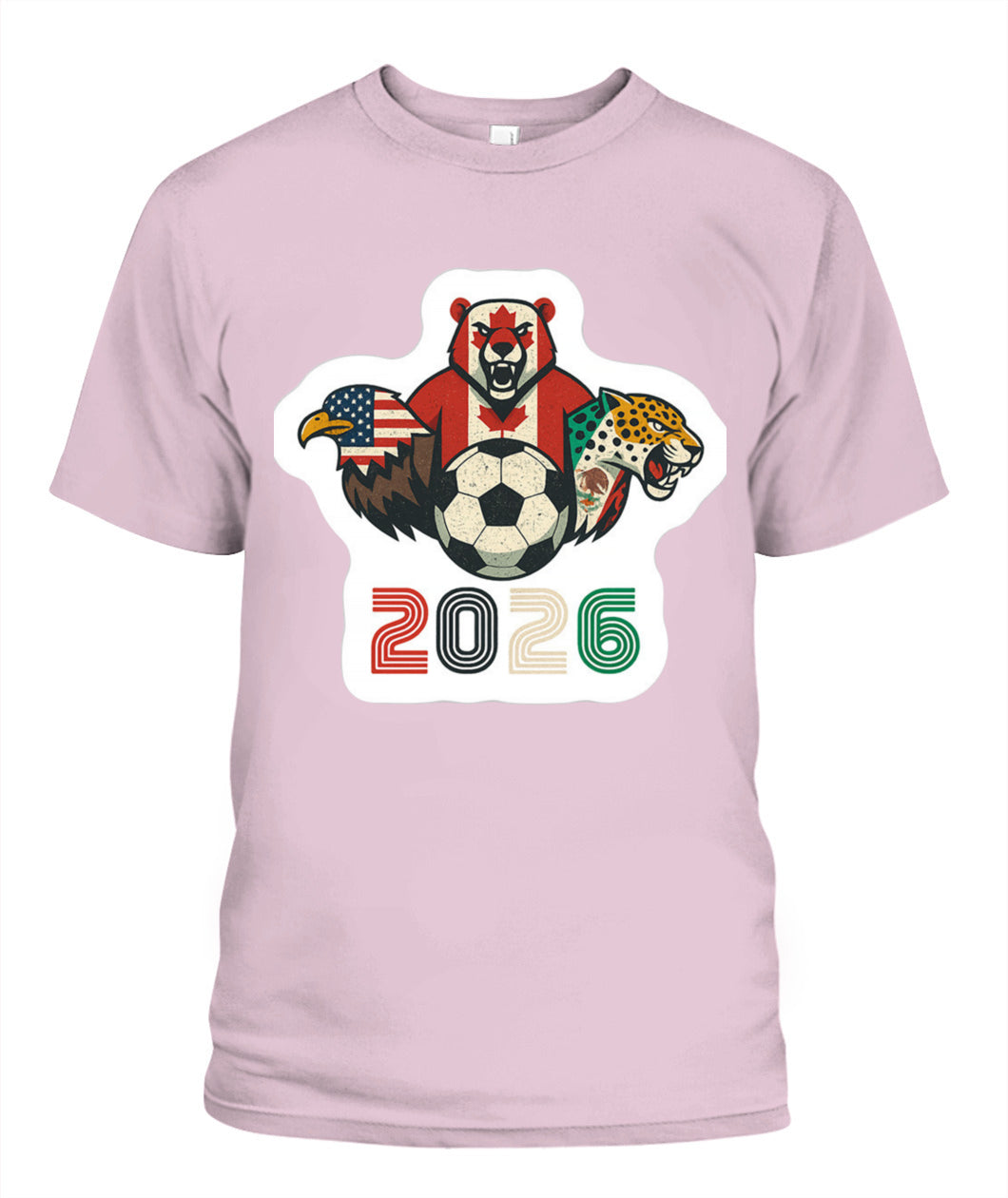 ✨From Every Fan, For Every Match✨-2026 World Cup United Host Nations T-Shirt - USA Canada Mexico Mascot Tee