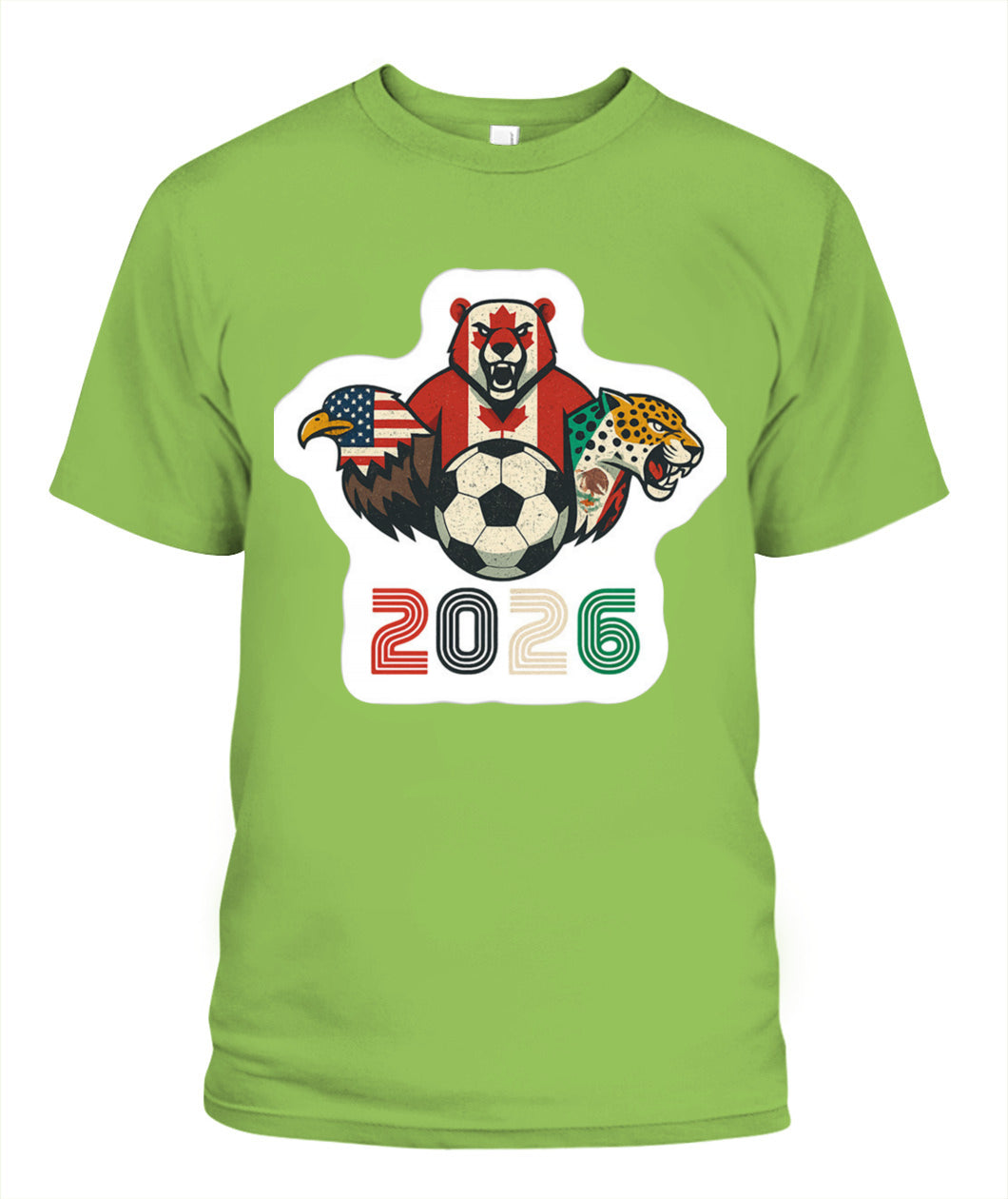 ✨From Every Fan, For Every Match✨-2026 World Cup United Host Nations T-Shirt - USA Canada Mexico Mascot Tee