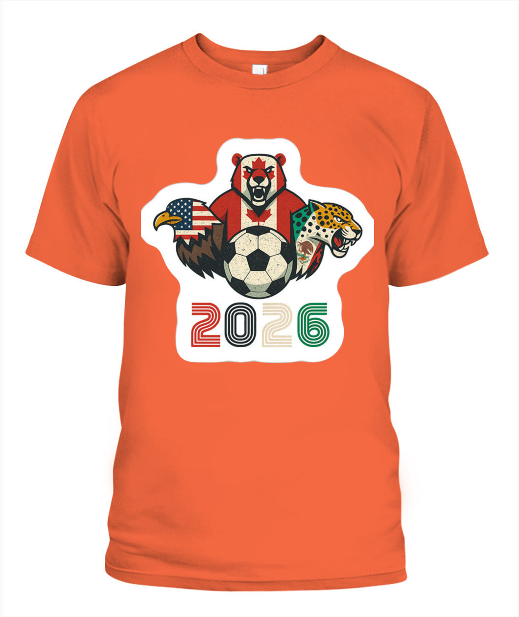 ✨From Every Fan, For Every Match✨-2026 World Cup United Host Nations T-Shirt - USA Canada Mexico Mascot Tee