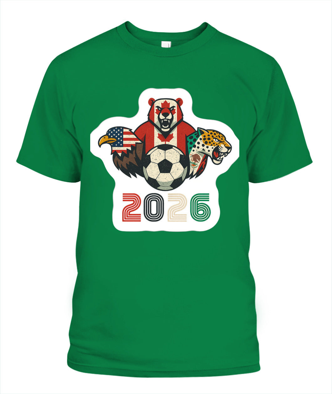 ✨From Every Fan, For Every Match✨-2026 World Cup United Host Nations T-Shirt - USA Canada Mexico Mascot Tee