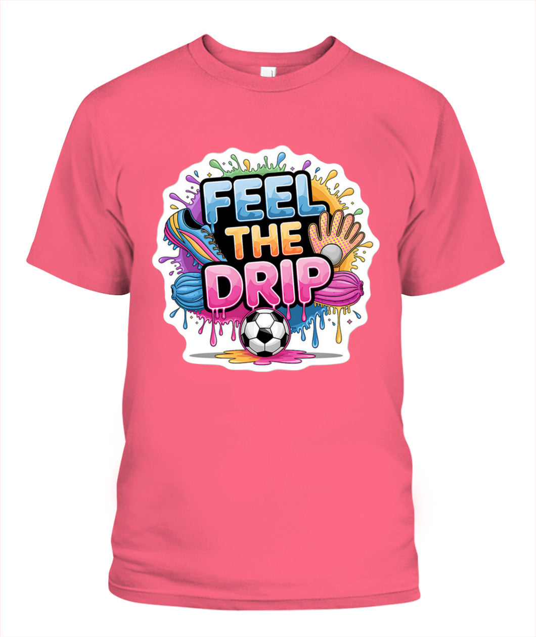 ✨From Every Fan, For Every Match✨-World Cup 2026 Youth Soccer Shirt | Colorful Cleats & Gloves Graphic Tee