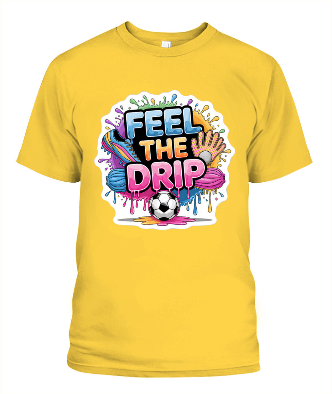 ✨From Every Fan, For Every Match✨-World Cup 2026 Youth Soccer Shirt | Colorful Cleats & Gloves Graphic Tee