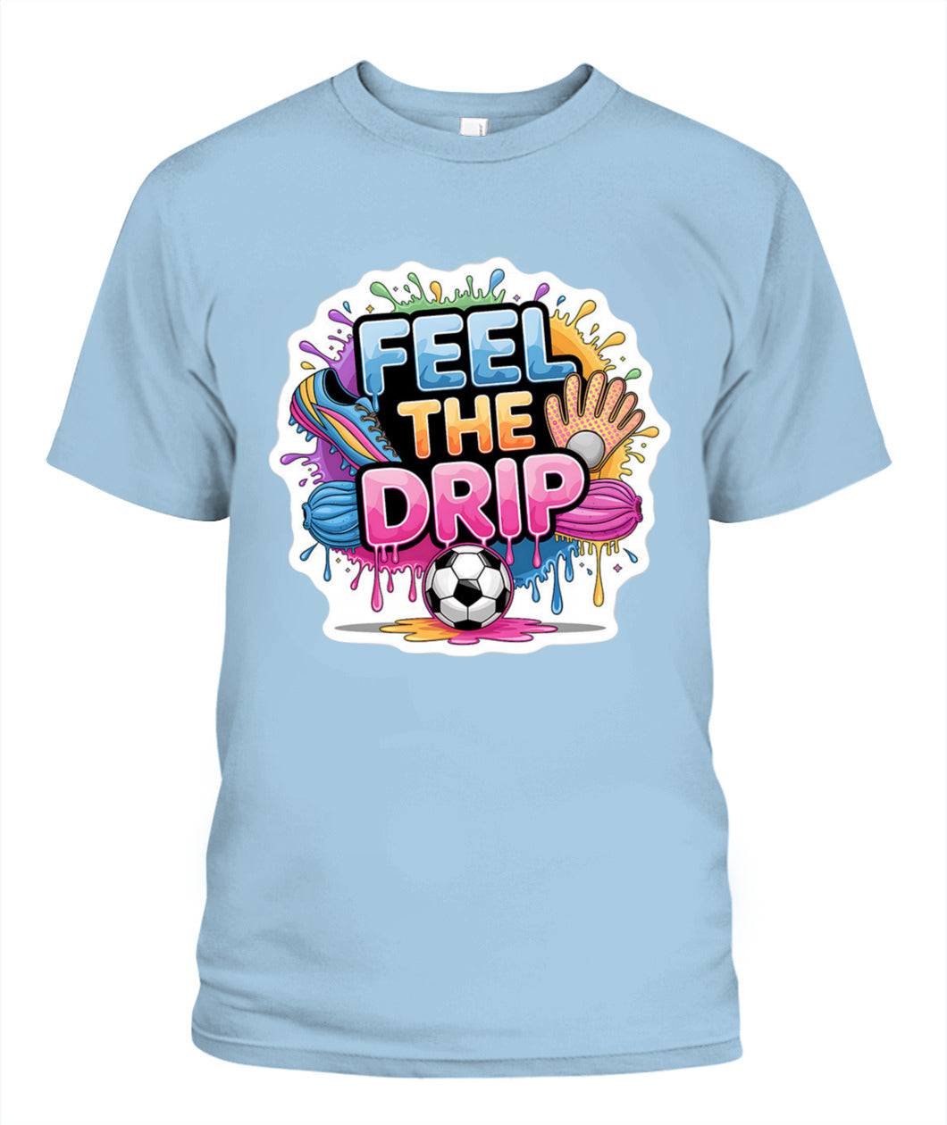 ✨From Every Fan, For Every Match✨-World Cup 2026 Youth Soccer Shirt | Colorful Cleats & Gloves Graphic Tee