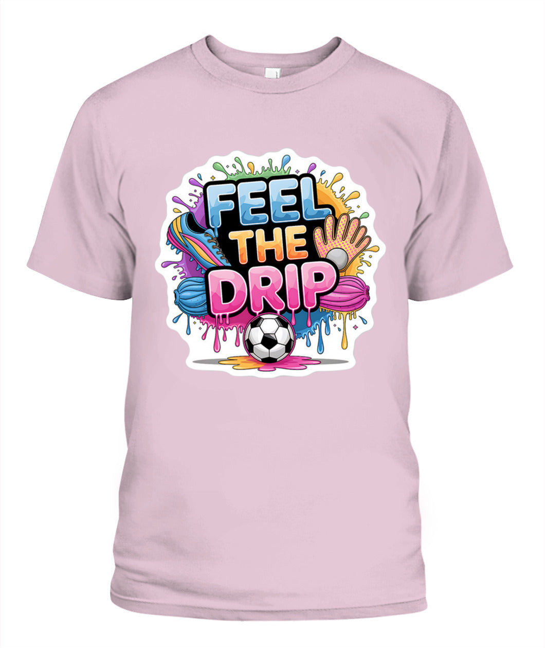 ✨From Every Fan, For Every Match✨-World Cup 2026 Youth Soccer Shirt | Colorful Cleats & Gloves Graphic Tee