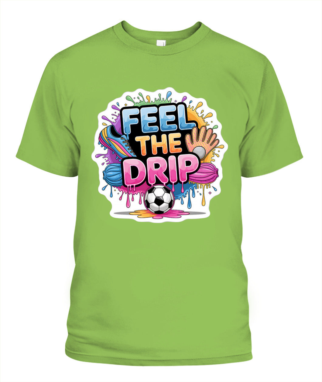 ✨From Every Fan, For Every Match✨-World Cup 2026 Youth Soccer Shirt | Colorful Cleats & Gloves Graphic Tee