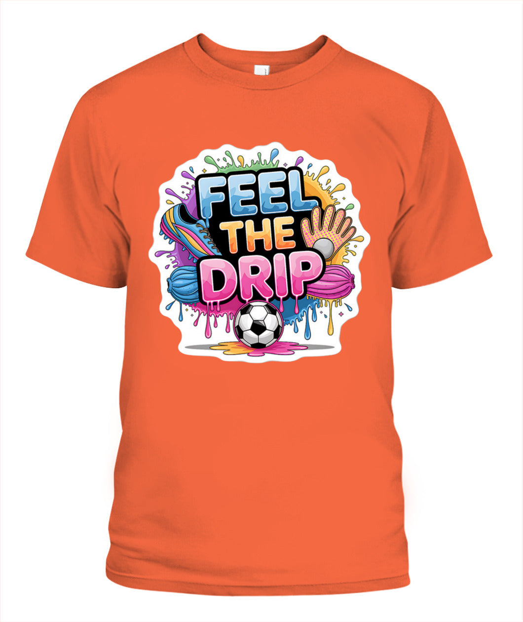 ✨From Every Fan, For Every Match✨-World Cup 2026 Youth Soccer Shirt | Colorful Cleats & Gloves Graphic Tee