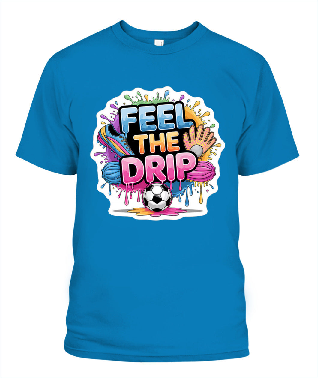 ✨From Every Fan, For Every Match✨-World Cup 2026 Youth Soccer Shirt | Colorful Cleats & Gloves Graphic Tee