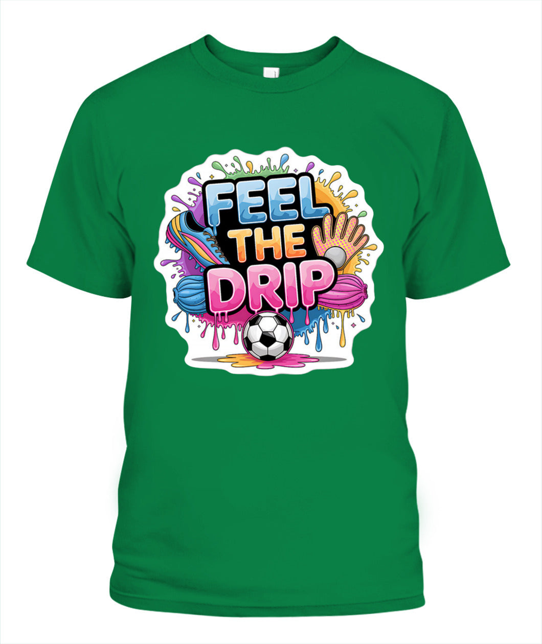 ✨From Every Fan, For Every Match✨-World Cup 2026 Youth Soccer Shirt | Colorful Cleats & Gloves Graphic Tee