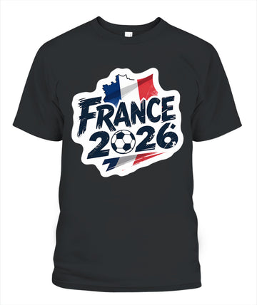 ✨From Every Fan, For Every Match✨-France 2026 Tournament Football Shirt | France Soccer 2026 Fan T-Shirt - French Pride National Graphic Tee