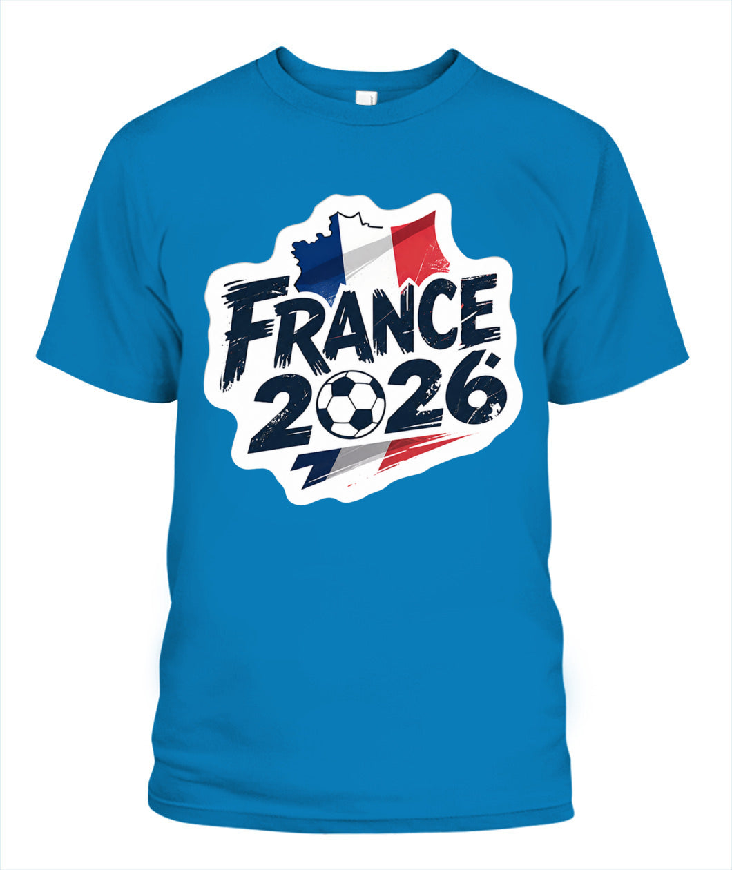 ✨From Every Fan, For Every Match✨-France 2026 Tournament Football Shirt | France Soccer 2026 Fan T-Shirt - French Pride National Graphic Tee