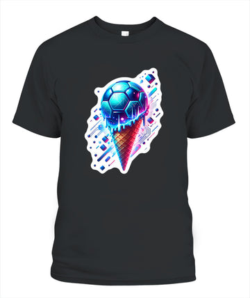 ✨From Every Fan, For Every Match✨-World Cup 2026 Cyber Soccer Shirt | Electric Melting Ice Cream Cone Tee