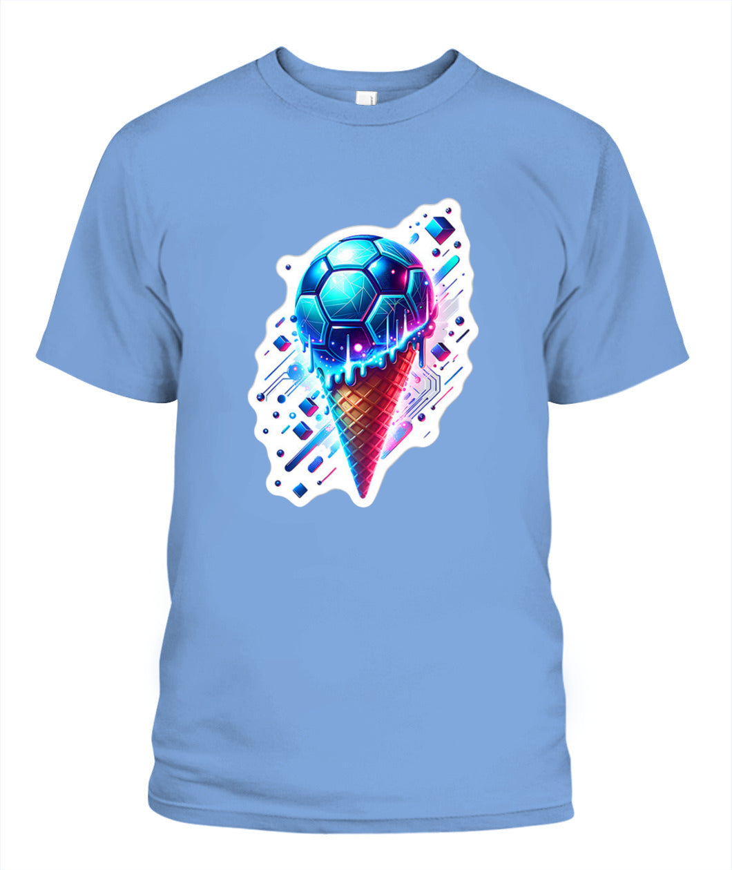 ✨From Every Fan, For Every Match✨-World Cup 2026 Cyber Soccer Shirt | Electric Melting Ice Cream Cone Tee