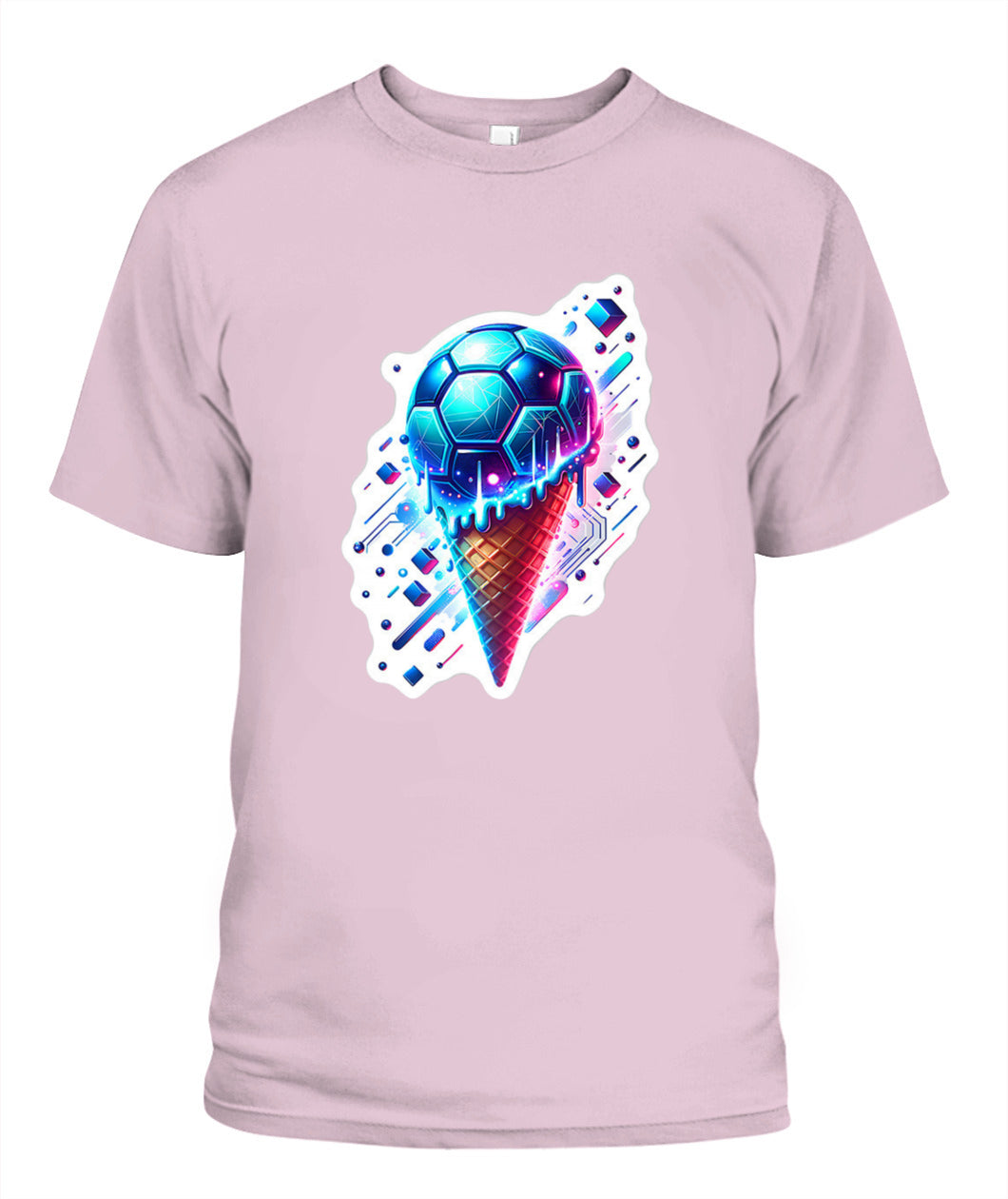✨From Every Fan, For Every Match✨-World Cup 2026 Cyber Soccer Shirt | Electric Melting Ice Cream Cone Tee