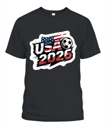 ✨From Every Fan, For Every Match✨-United States 2026 Football Shirt | USA Soccer 2026 Fan T-Shirt - US Host Nation Stars & Stripes Graphic Tee