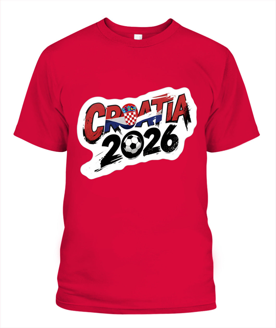 ✨From Every Fan, For Every Match✨-Croatia 2026 Tournament Football Shirt | Croatia Soccer 2026 Fan T-Shirt - Croatian Pride National Graphic Tee