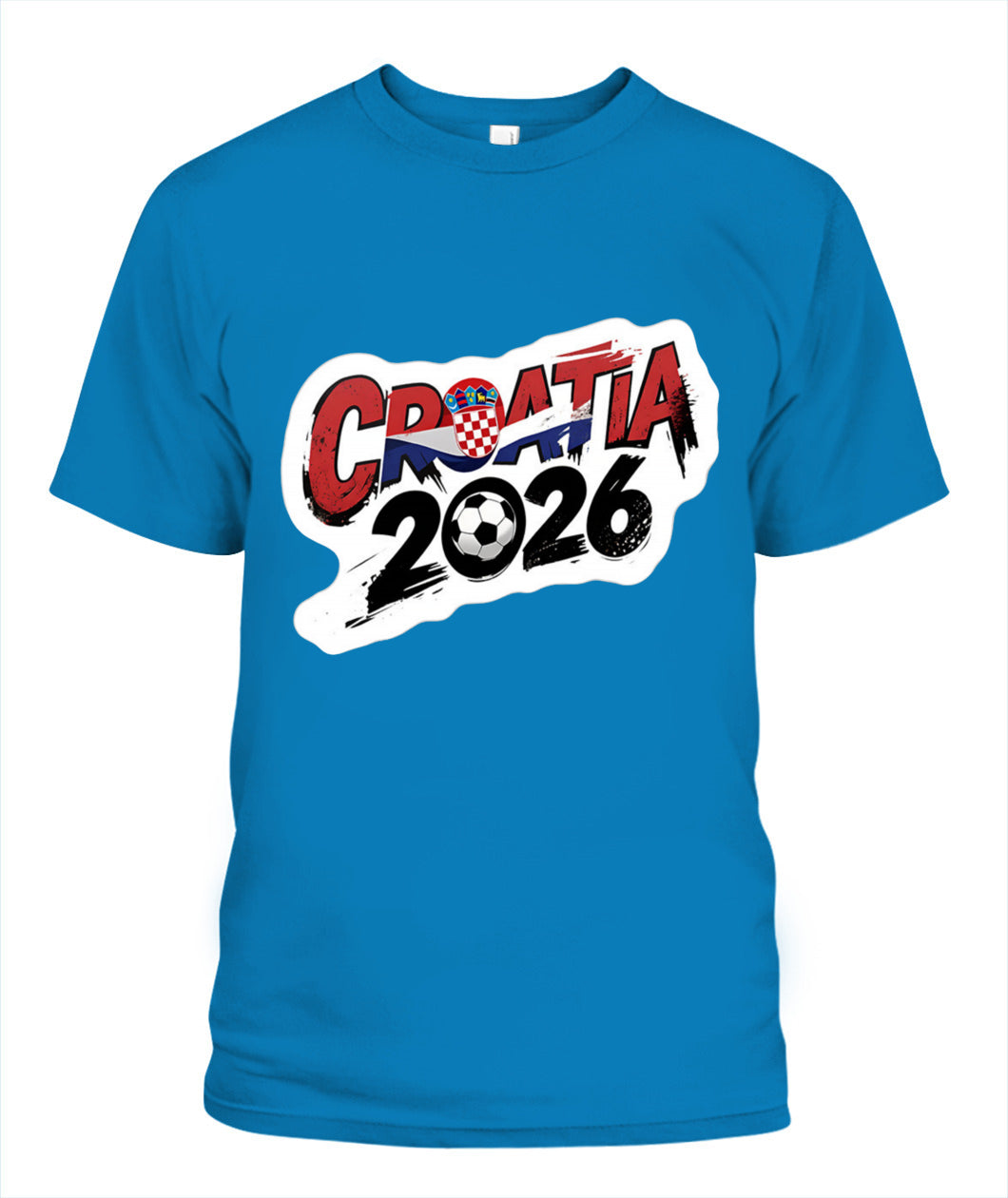 ✨From Every Fan, For Every Match✨-Croatia 2026 Tournament Football Shirt | Croatia Soccer 2026 Fan T-Shirt - Croatian Pride National Graphic Tee