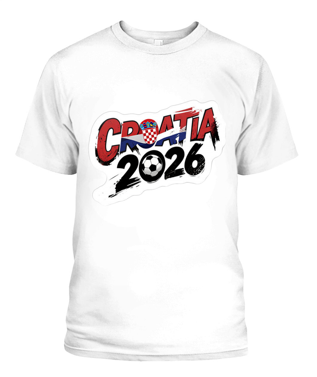 ✨From Every Fan, For Every Match✨-Croatia 2026 Tournament Football Shirt | Croatia Soccer 2026 Fan T-Shirt - Croatian Pride National Graphic Tee