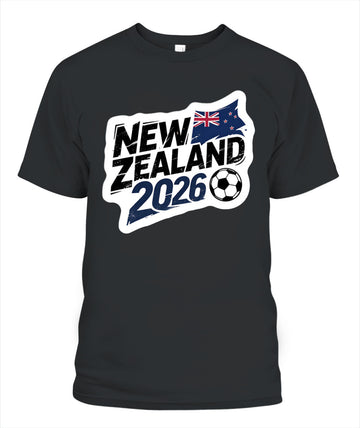 ✨From Every Fan, For Every Match✨-New Zealand 2026 Tournament Football Shirt | Kiwi Flag Country Supporter Tee