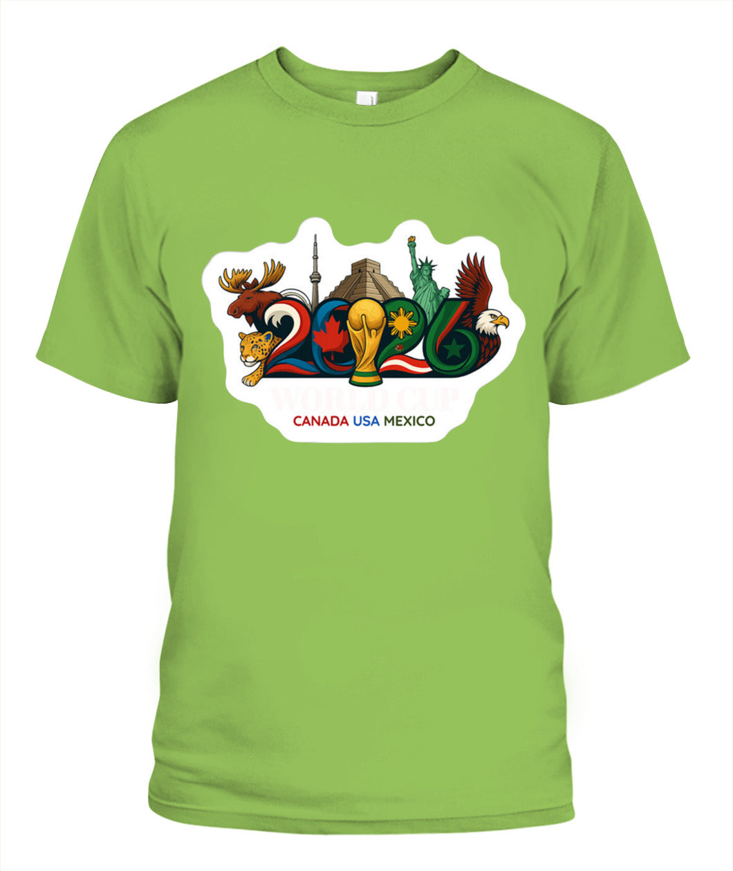 ✨From Every Fan, For Every Match✨-World Cup 2026 North America Landmarks Shirt | Soccer Souvenir Graphic Tee