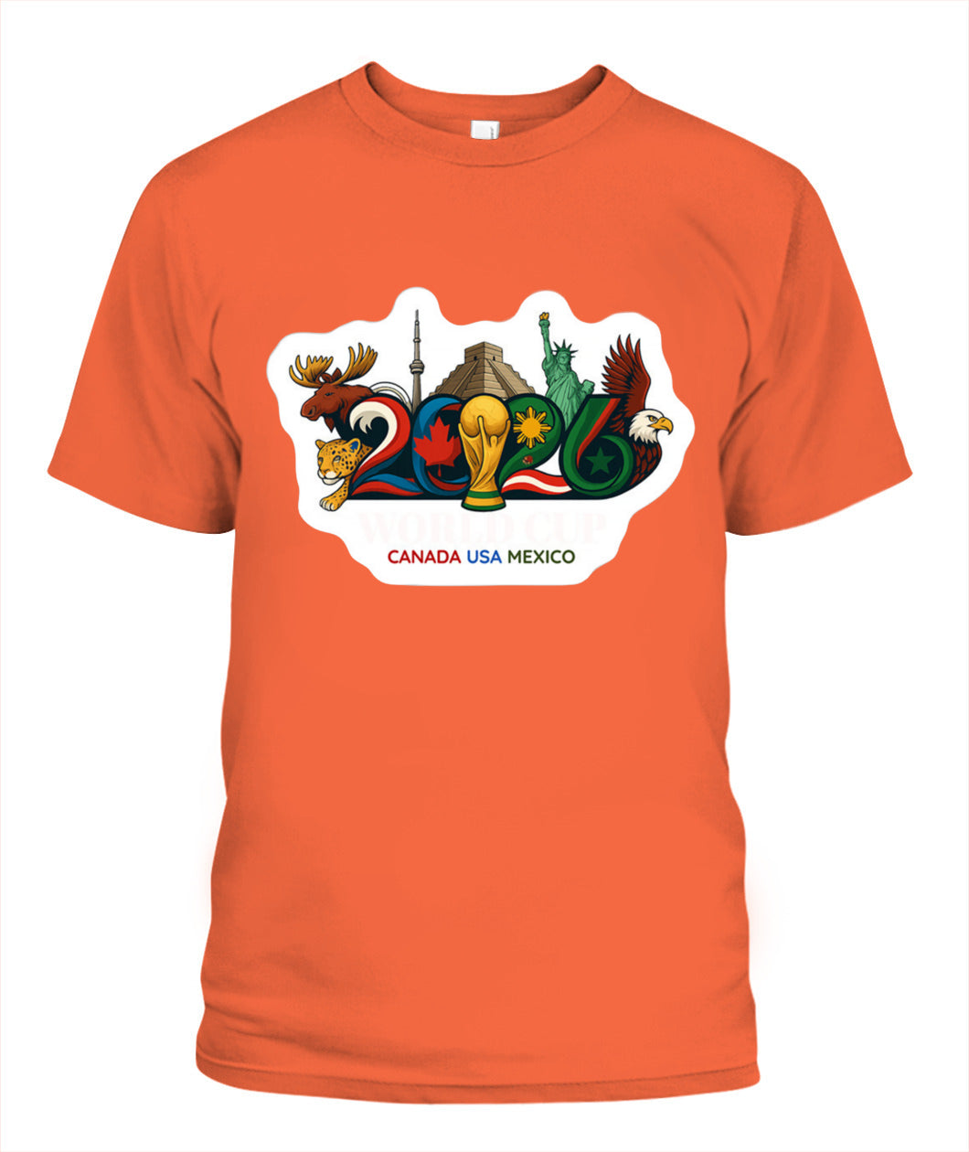 ✨From Every Fan, For Every Match✨-World Cup 2026 North America Landmarks Shirt | Soccer Souvenir Graphic Tee