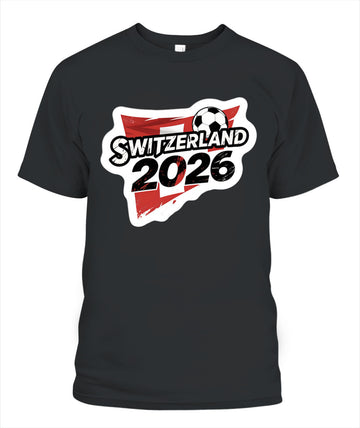 ✨From Every Fan, For Every Match✨-Switzerland 2026 Tournament Football Shirt | Swiss Flag Country Supporter Tee
