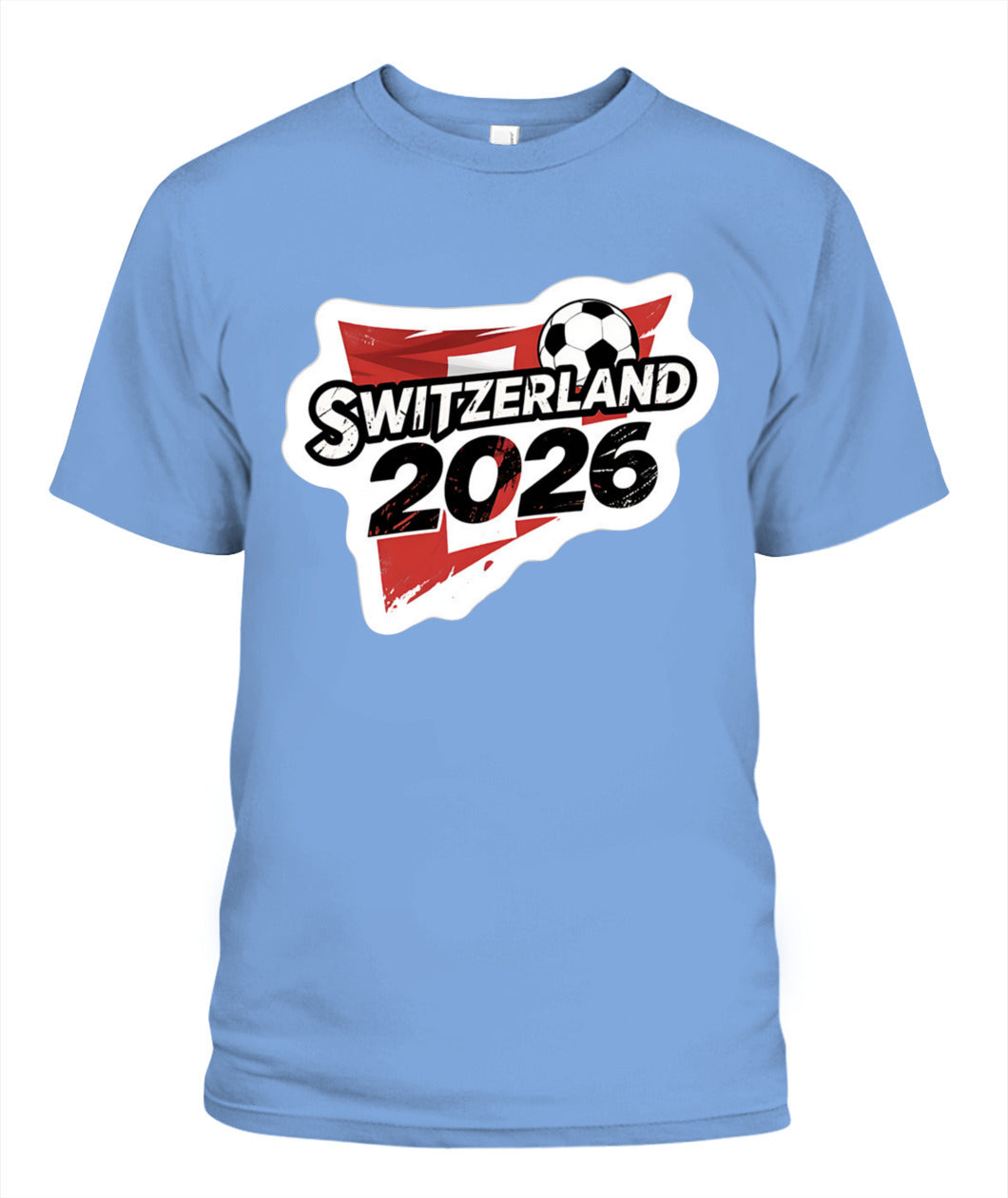 ✨From Every Fan, For Every Match✨-Switzerland 2026 Tournament Football Shirt | Swiss Flag Country Supporter Tee