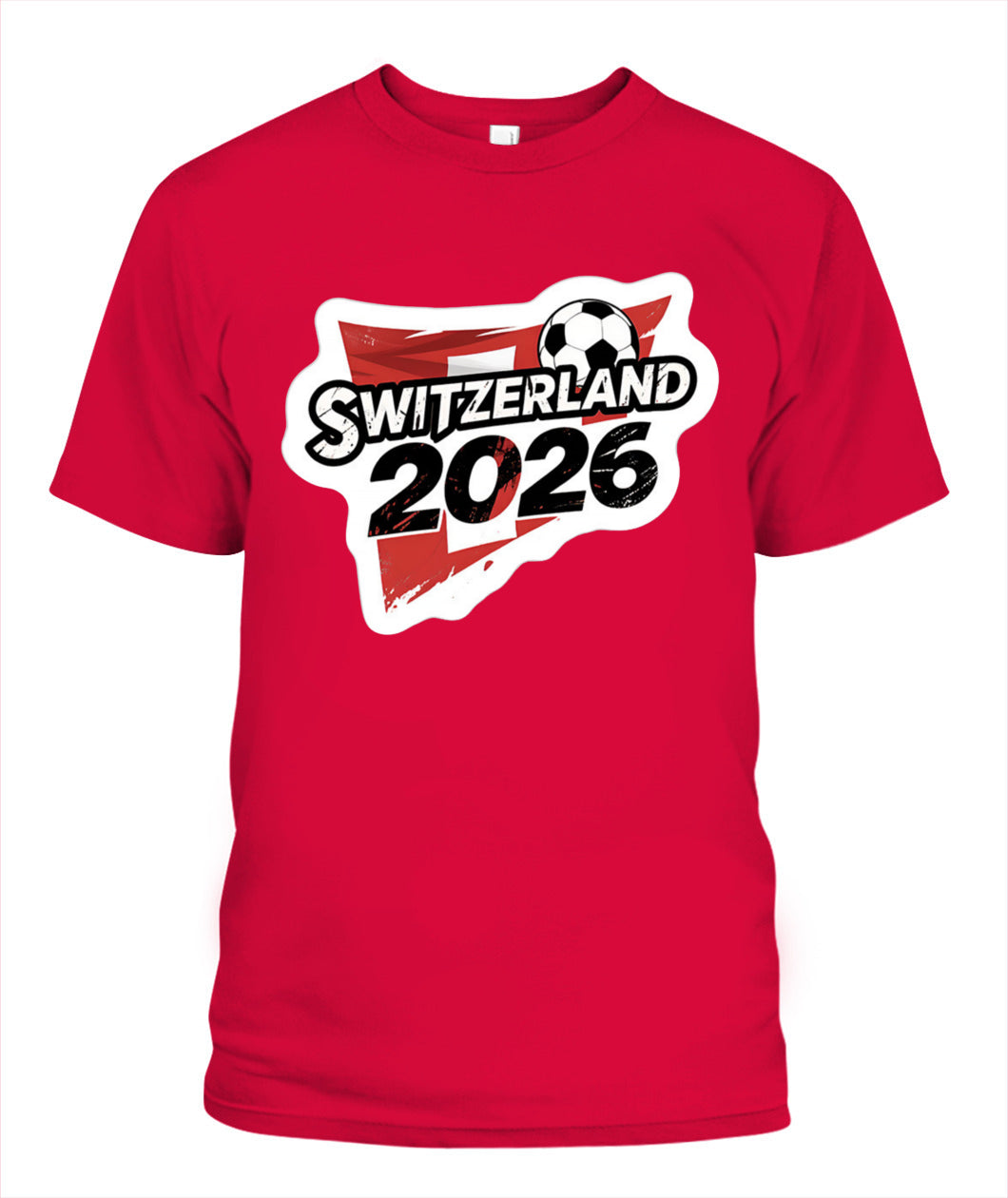 ✨From Every Fan, For Every Match✨-Switzerland 2026 Tournament Football Shirt | Swiss Flag Country Supporter Tee