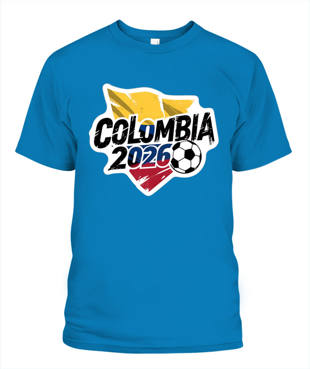 ✨From Every Fan, For Every Match✨-Colombia Soccer 2026 Fan T-Shirt - Colombian Pride Graphic Soccer Tee