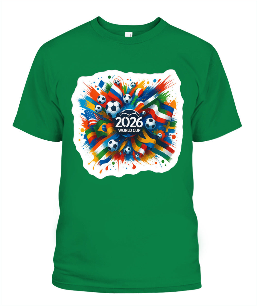 ✨From Every Fan, For Every Match✨-World Cup 2026 Soccer Nations United Shirt | Colorful Paint Splash Fan Tee
